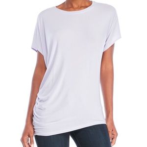 Kit Ace super soft lavender asymmetrical tee